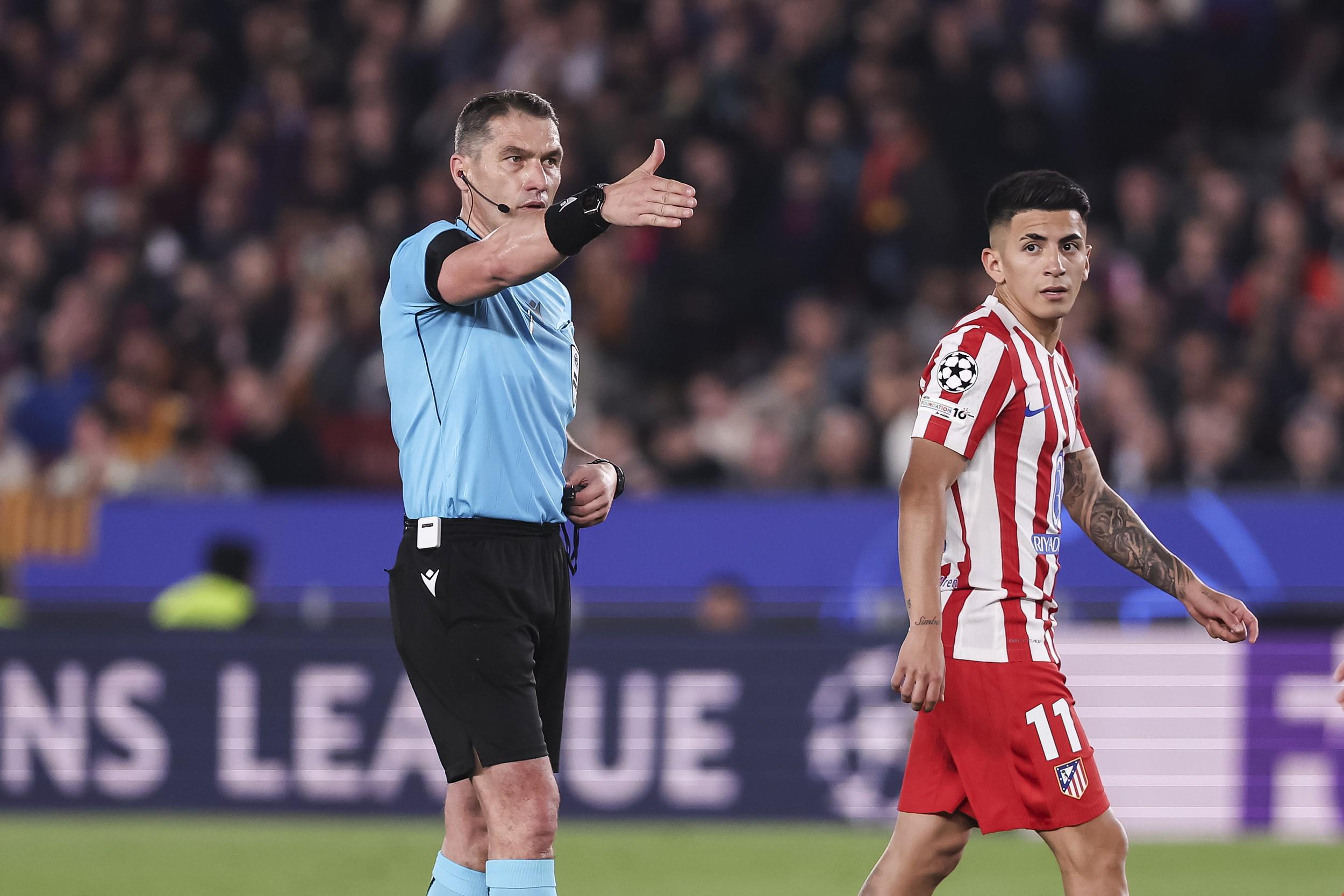 开云体育app-欧冠已连续三年现手接球争议，裁判一次判点，两次无表示